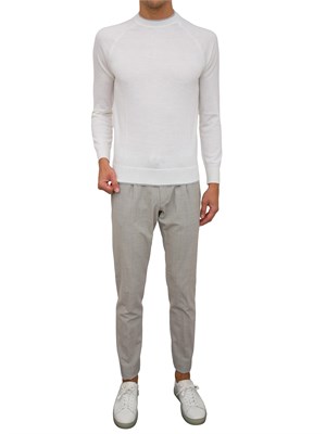 MAGLIA ELEVENTY BIANCO in UOMO