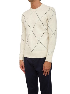 MAGLIA ELEVENTY AVORIO in UOMO