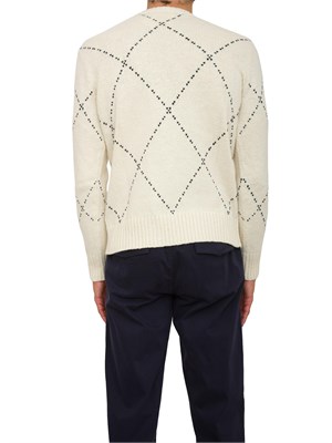 MAGLIA ELEVENTY AVORIO in UOMO