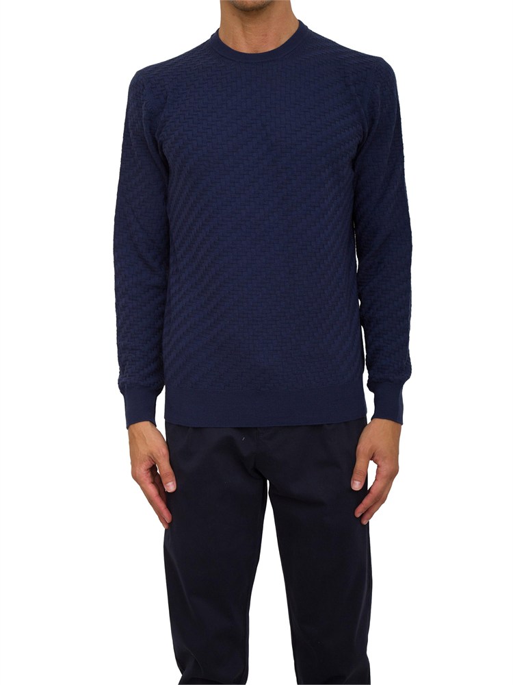 MAGLIA CORNELIANI BLU