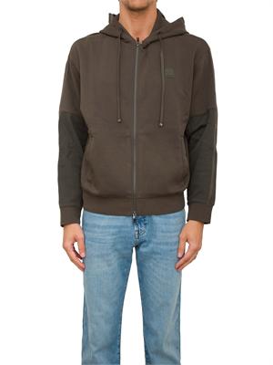FELPA ARMANI EXCHANGE VERDE in UOMO