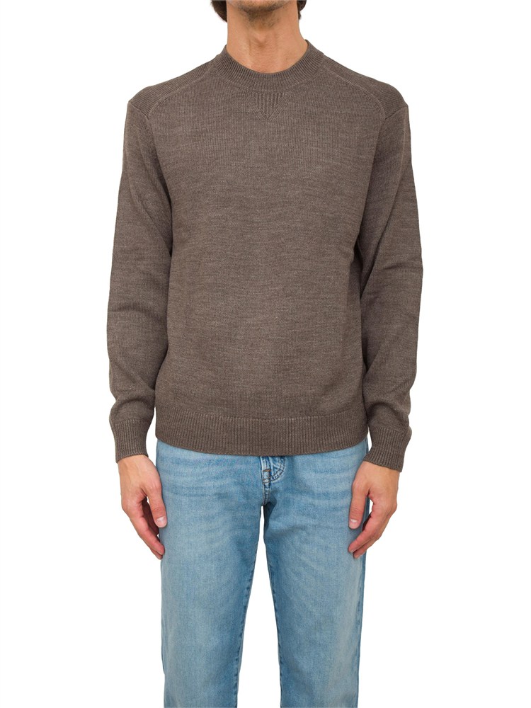 MAGLIA ARMANI EXCHANGE MARRONE
