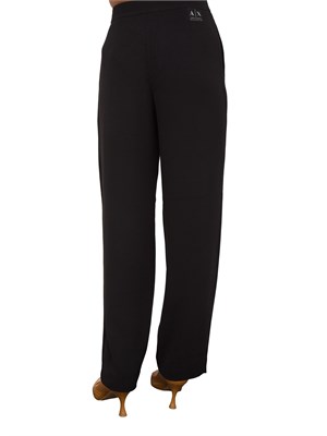 PANTALONE CASUAL ARMANI EXCHANGE NERO in DONNA