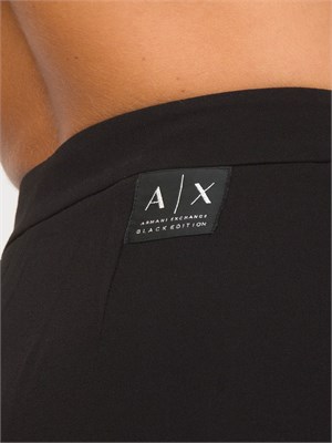 PANTALONE CASUAL ARMANI EXCHANGE NERO in DONNA