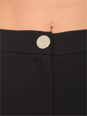 PANTALONE CASUAL ARMANI EXCHANGE NERO in DONNA