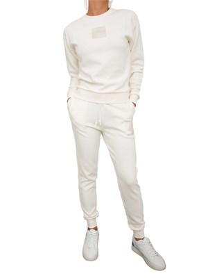 PANTALONE TUTA ARMANI EXCHANGE AVORIO in DONNA