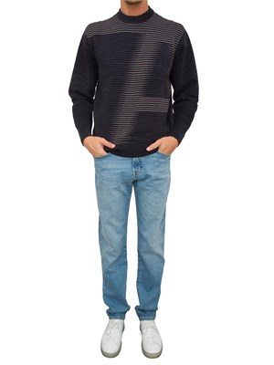 MAGLIA ARMANI EXCHANGE BLU in UOMO