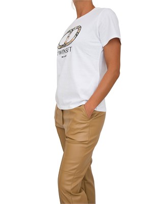 T-SHIRT TWIN-SET BIANCO in DONNA