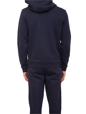 FELPA EA7 EMPORIO ARMANI BLU in UOMO
