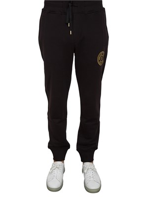 PANTALONE TUTA VERSACE JEANS COUTURE NERO in UOMO