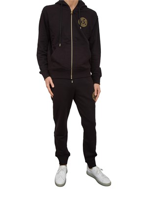 PANTALONE TUTA VERSACE JEANS COUTURE NERO in UOMO