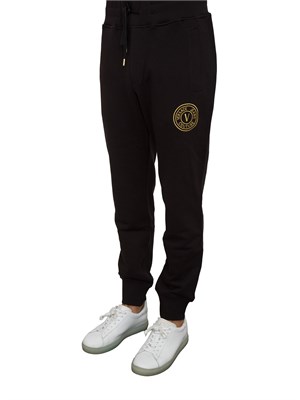 PANTALONE TUTA VERSACE JEANS COUTURE NERO in UOMO