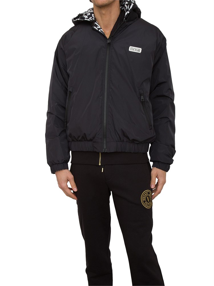GIUBBINO VERSACE JEANS COUTURE NERO