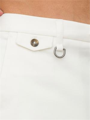 PANTALONE CASUAL PAOLO PECORA BIANCO in UOMO