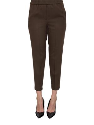 PANTALONE CASUAL PESERICO MARRONE in DONNA