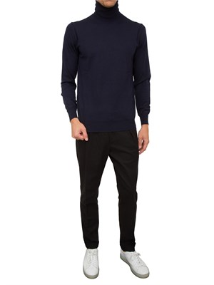 MAGLIA PAOLO PECORA BLU in UOMO