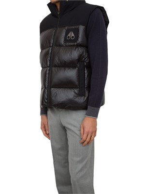 GILET MOOSE KNUCKLES NERO in UOMO