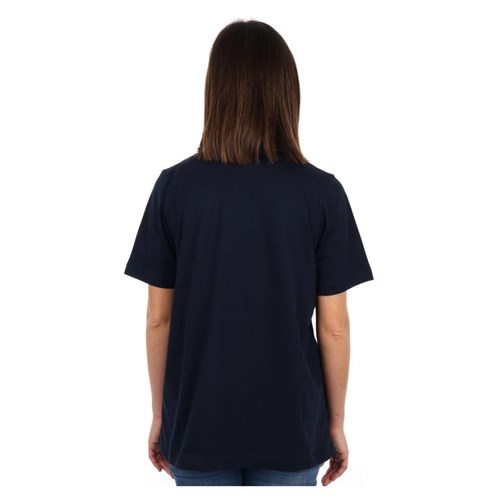 CHAMPION 117278 Bs501 T-Shirt Mc Blu Donna in Abbigliamento