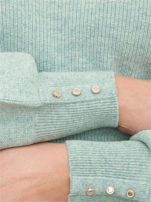 MAGLIA KOCCA ACQUAMARINA in DONNA