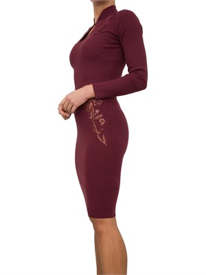 VESTITO BLUGIRL BORDEAUX in DONNA