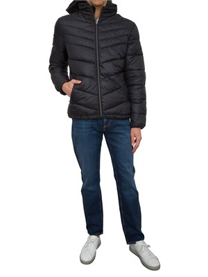 GIUBBINO GUESS JEANS NERO in UOMO