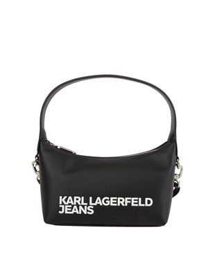 BORSA A SPALLA K.LAGERFELD NERO in DONNA