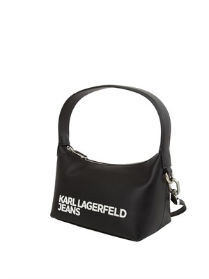 BORSA A SPALLA K.LAGERFELD NERO in DONNA