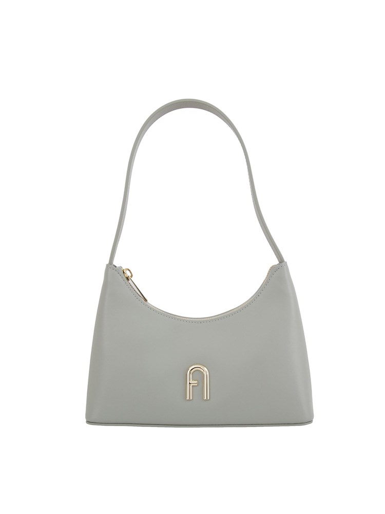 BORSA A SPALLA FURLA GRIGIO