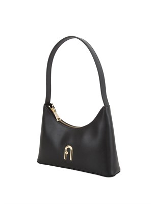BORSA A SPALLA FURLA NERO in DONNA