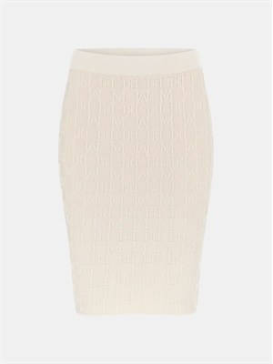 GUESS BY MARCIANO Gonna midi Marciano by Guess in misto viscosa jacquard logo all over in DONNA