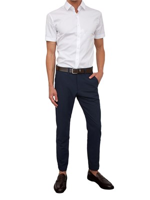 Camicia Boss P-Ray in cotone bianco in UOMO