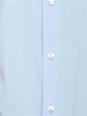 Camicia Boss P-Ray in cotone azzurro in UOMO