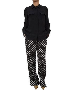 CAMICIA MANICA LUNGA MARELLA NERO in DONNA