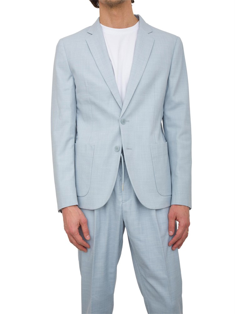 Giacca slim fit Julie Antony Morato celeste
