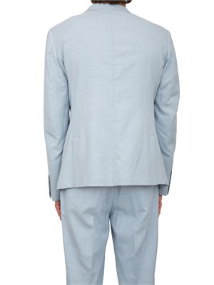 Giacca slim fit Julie Antony Morato celeste in UOMO