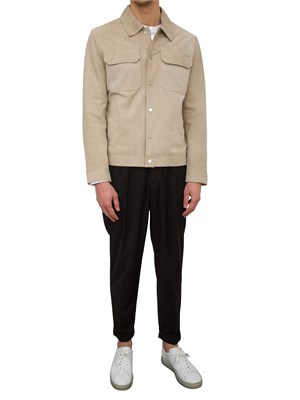 GIACCA IN PELLE ANTONY MORATO BEIGE in UOMO