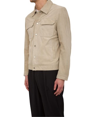 GIACCA IN PELLE ANTONY MORATO BEIGE in UOMO