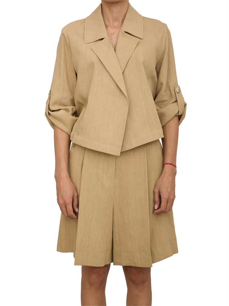 GIACCA MONOPETTO MARELLA BEIGE