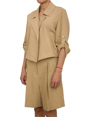 GIACCA MONOPETTO MARELLA BEIGE in DONNA
