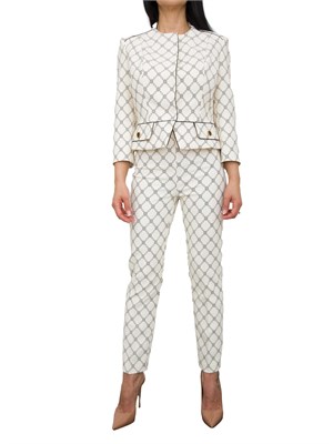 PANTALONE CASUAL ELISABETTA FRANCHI BURRO in DONNA