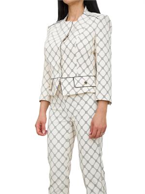 GIACCA MONOPETTO ELISABETTA FRANCHI BURRO in DONNA
