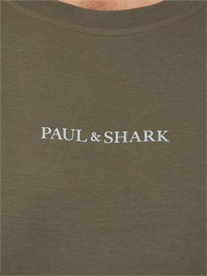 T-SHIRT PAUL&SHARK VERDE in UOMO