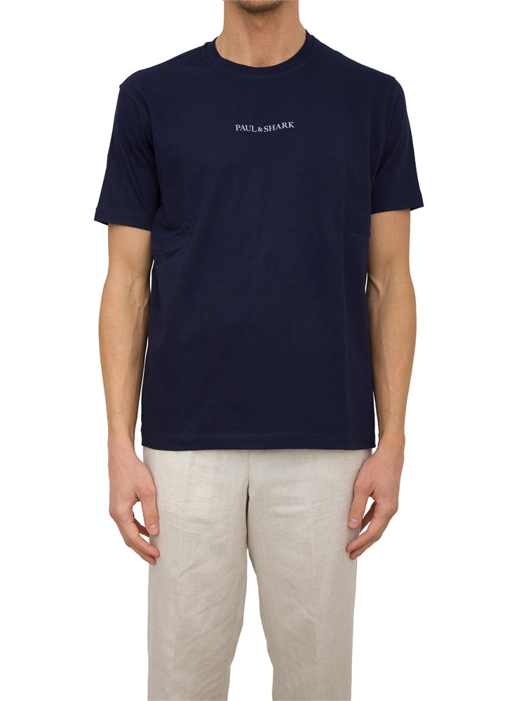 T-SHIRT PAUL&SHARK BLU