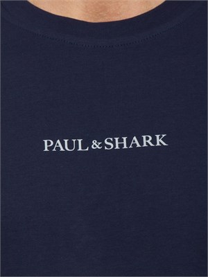 T-SHIRT PAUL&SHARK BLU in UOMO