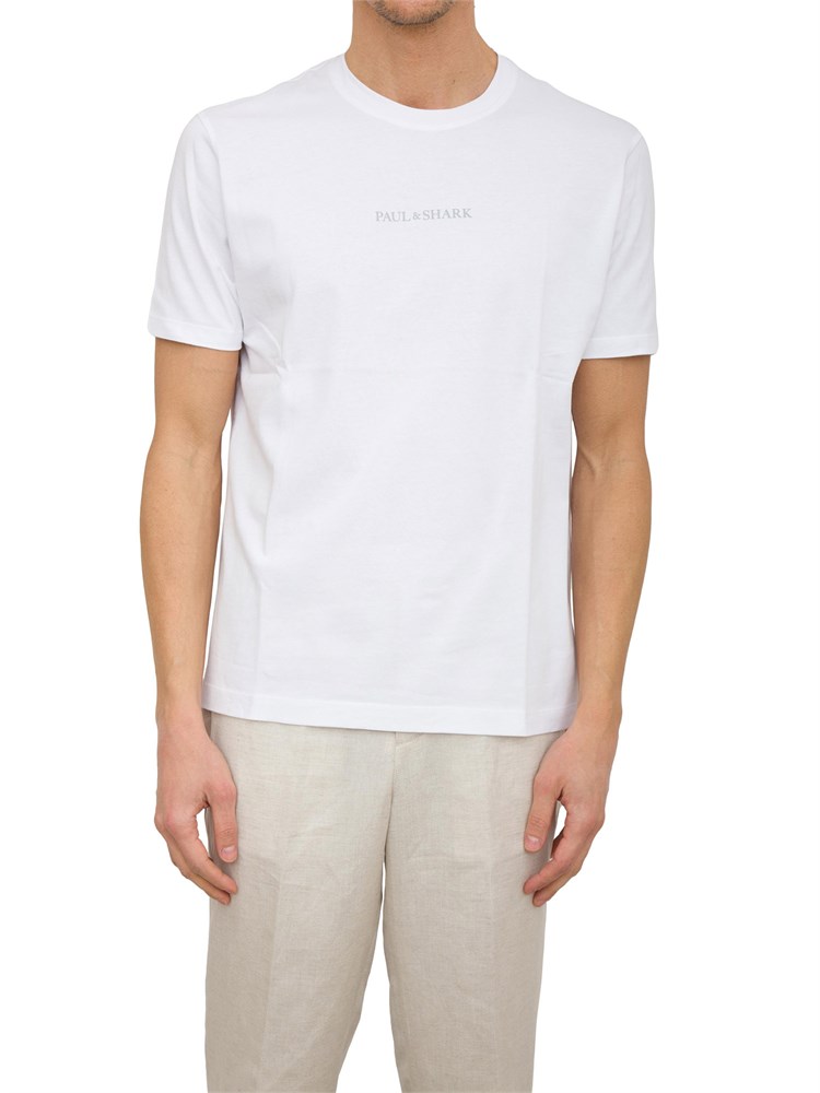 T-SHIRT PAUL&SHARK BIANCO