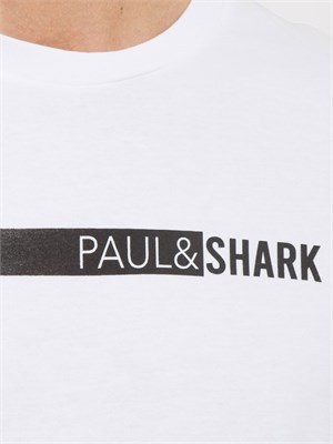 T-SHIRT PAUL&SHARK BIANCO in UOMO