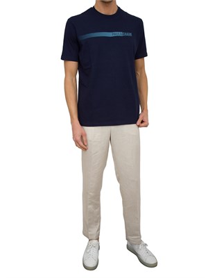 T-SHIRT PAUL&SHARK BLU in UOMO