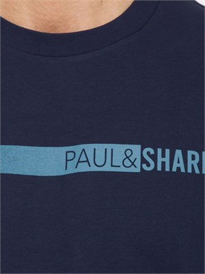 T-SHIRT PAUL&SHARK BLU in UOMO