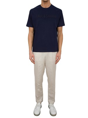 T-SHIRT PAUL&SHARK BLU in UOMO