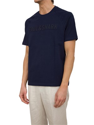 T-SHIRT PAUL&SHARK BLU in UOMO
